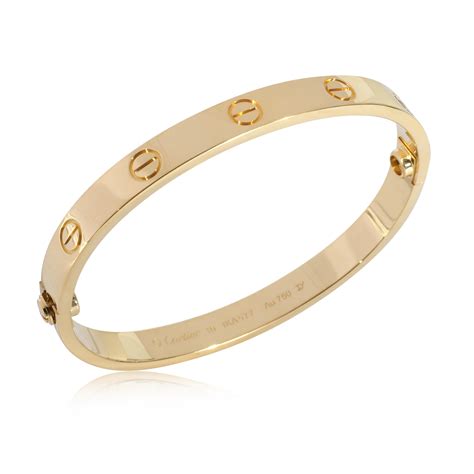 cartier love bracelet 750 17 ip 6688|cartier love bracelet look real.